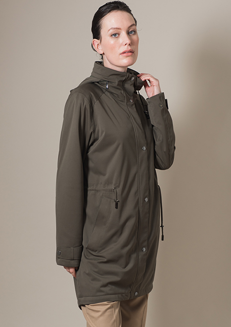 Waterproof Winter Parka In Black 