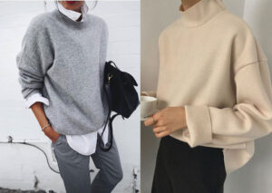 Layering with sweaters and base layer