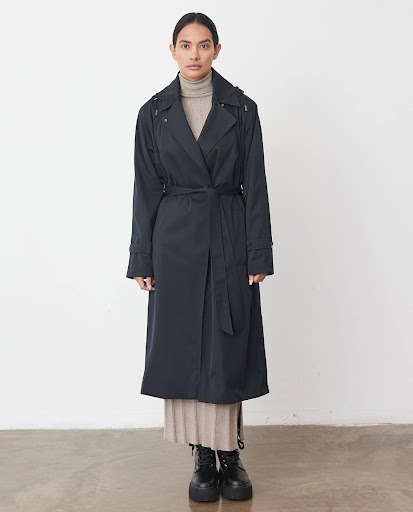 Black trench coats