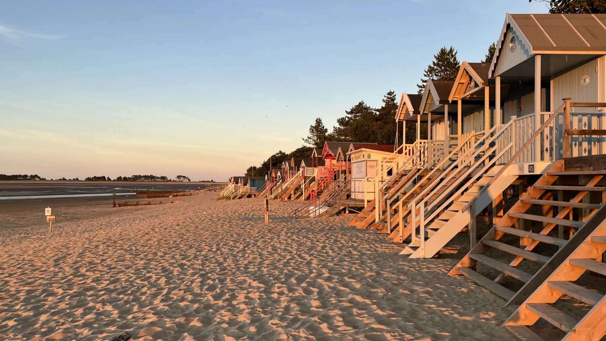 Wells-next-the-sea iconic beach huts